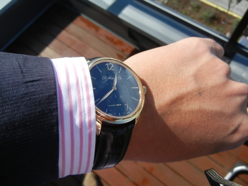 H. Moser watch listing