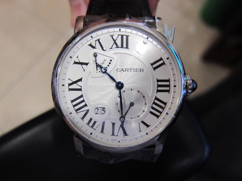 Cartier watch listing