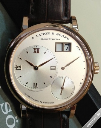 A. Lange and Söhne watch listing