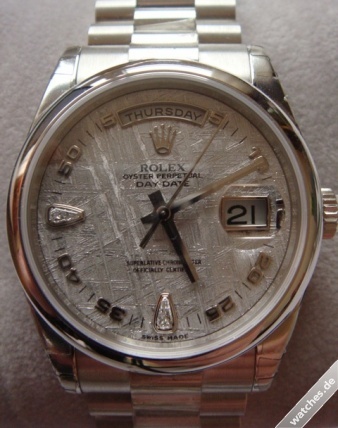 Rolex watch listing