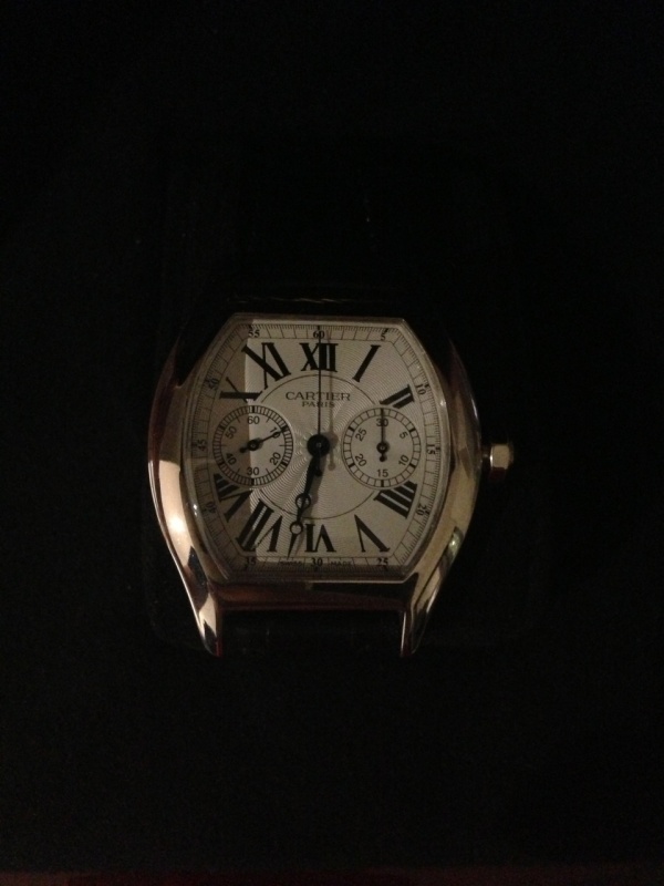 Cartier watch listing