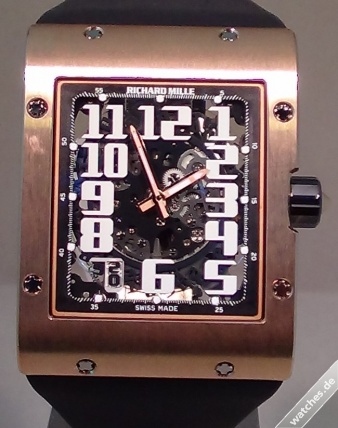 Richard Mille watch listing