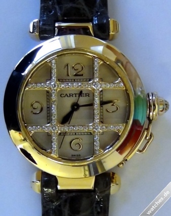 Cartier watch listing