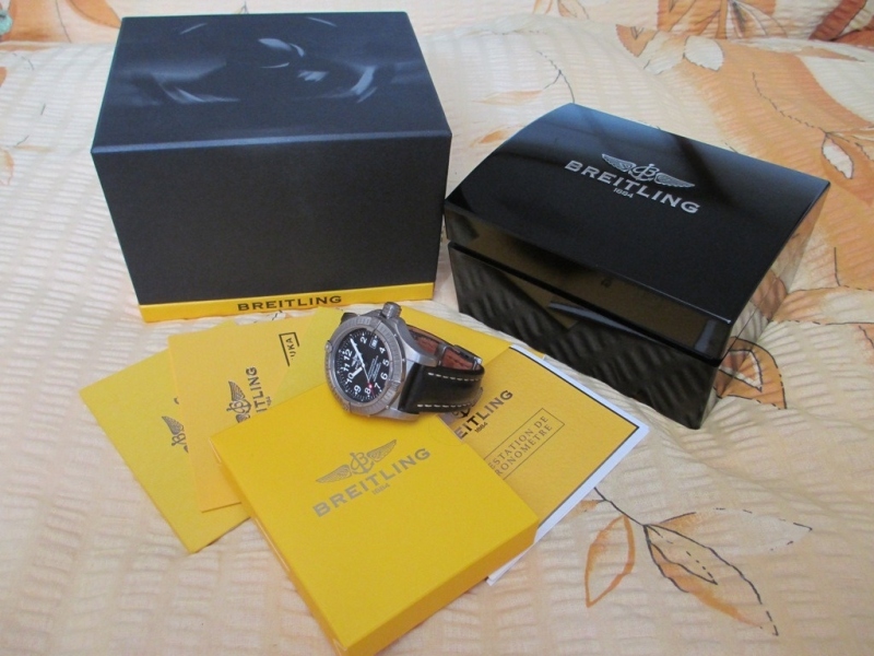 Breitling watch listing