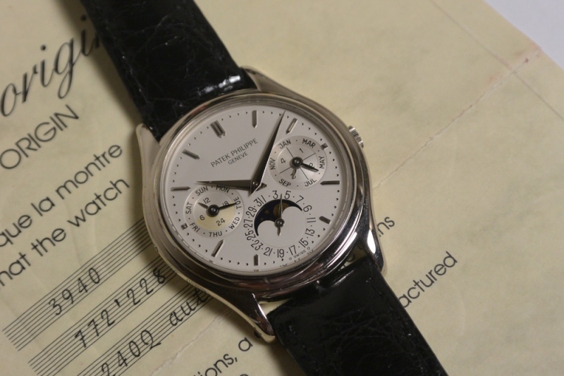 Patek Philippe watch listing