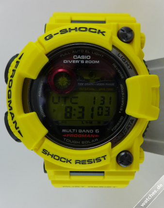 Casio G-shock watch listing