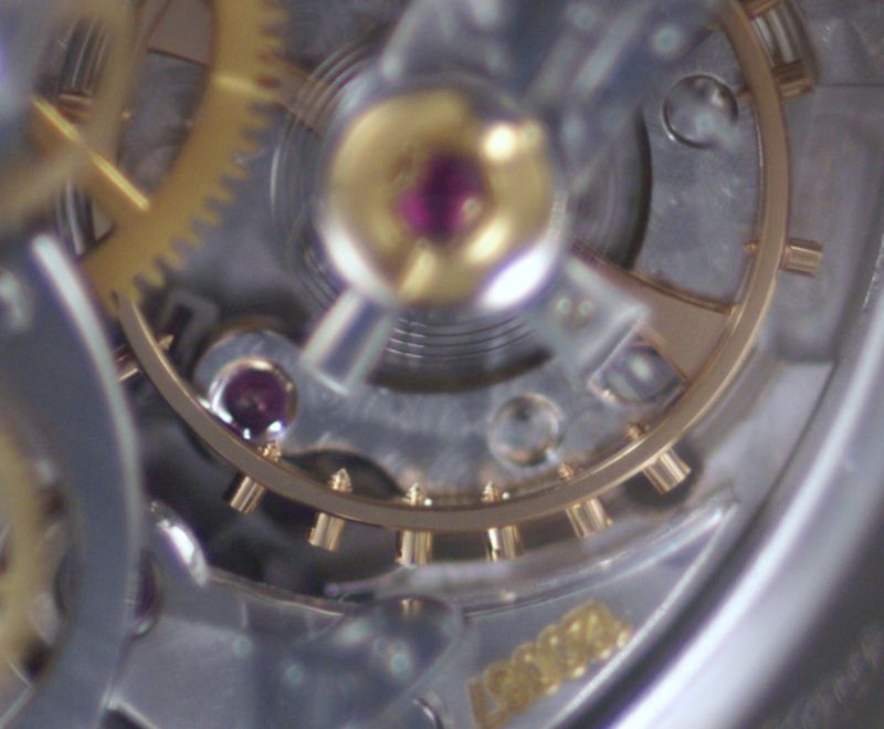 balance wheel polished, no adjustment washers