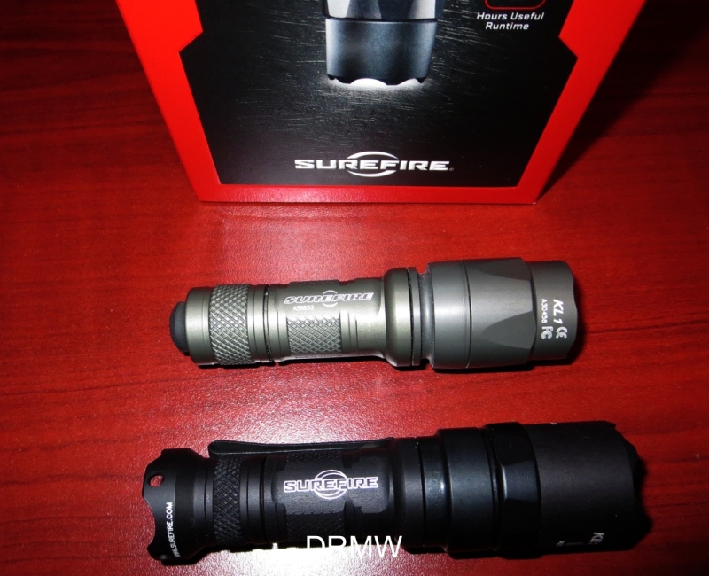 ライト・ランタン SUREFIRE E1D LED DEFENDRE 300lm SureFire E1D Defender Dual-Output LED Flashlight - Arizona
