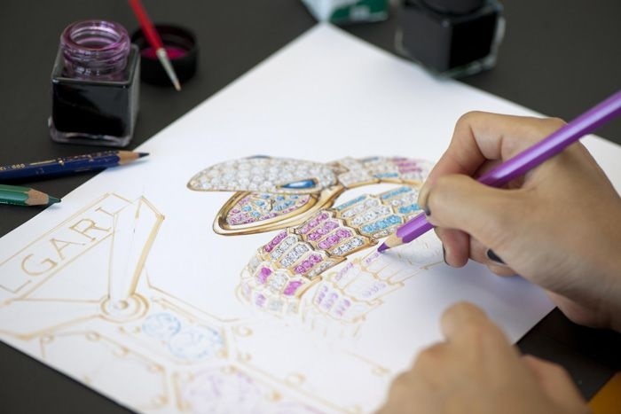 Design for the Serpenti watch