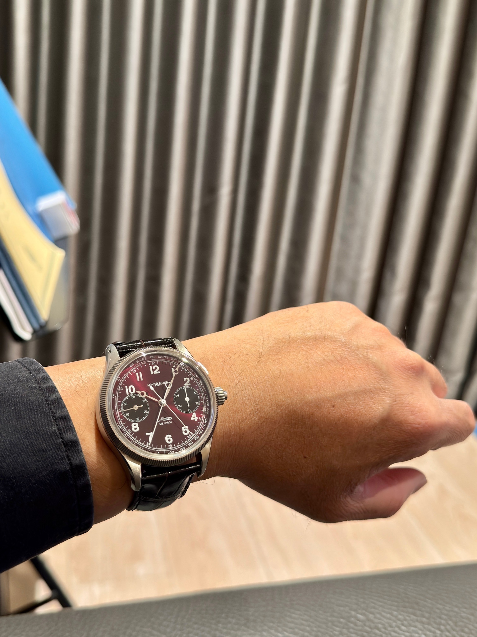 Watch by Montblanc, 1858 Collection, 1858 Split Second Chronograph 