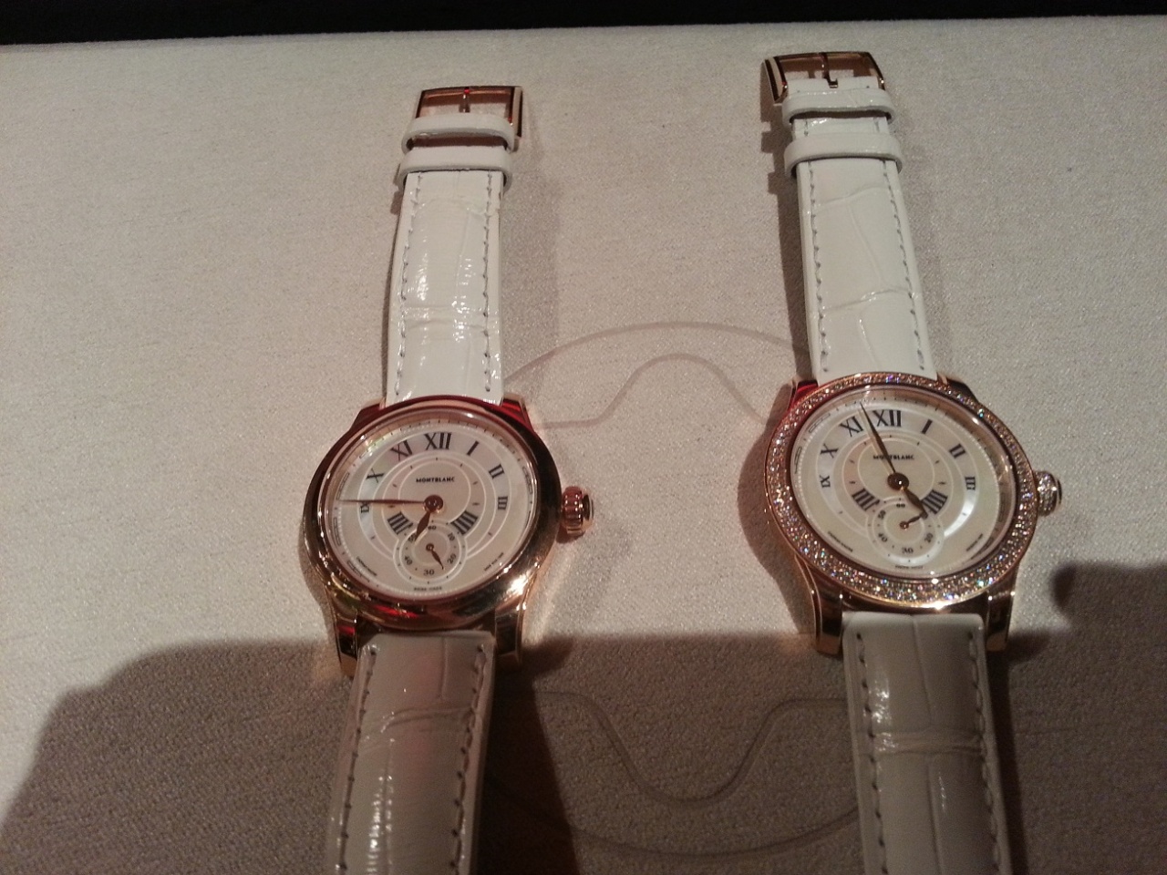 Hmmm. should I get one for Mrs Wong? The diamond bezel one is piece unique!