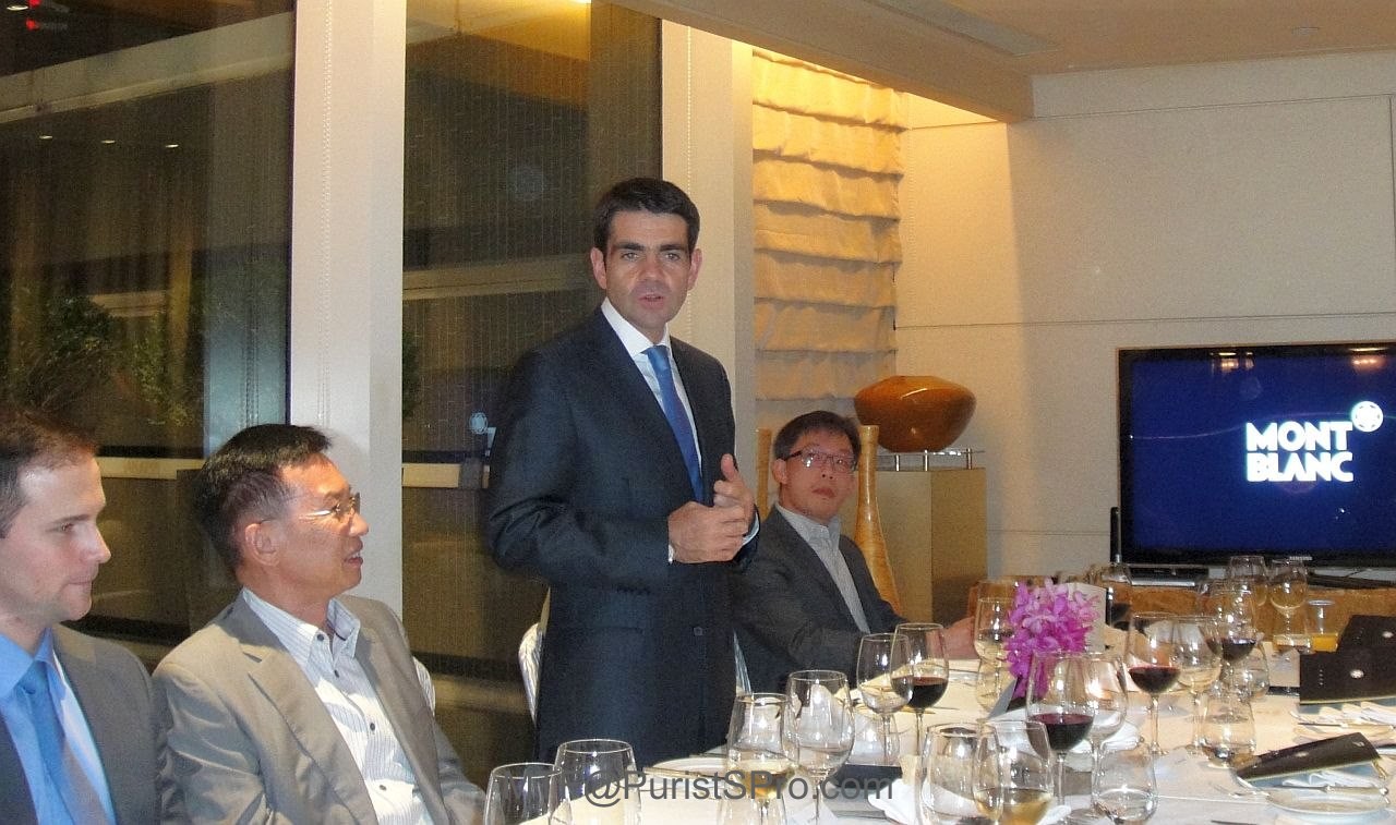 Jerome Lambert, CEO Montblanc