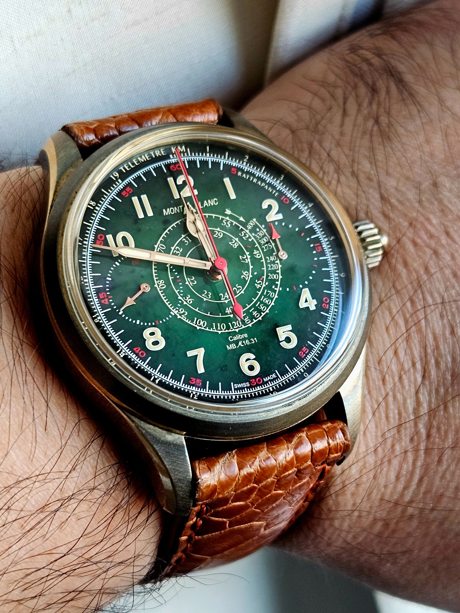 Watch by Montblanc, 1858 Collection, 1858 Tachymeter