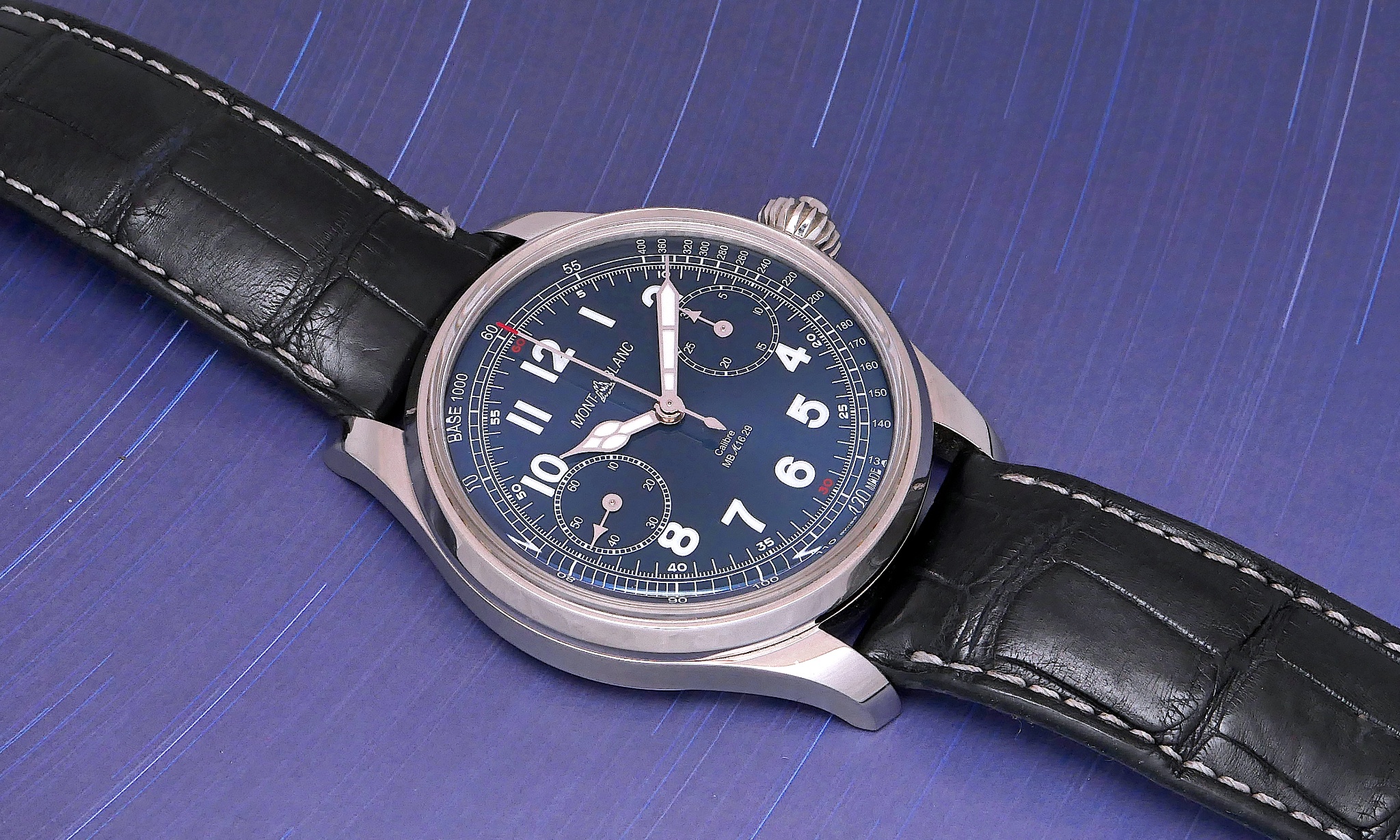 Watch by Montblanc, 1858 Collection, 1858 Chronograph Tachymeter 