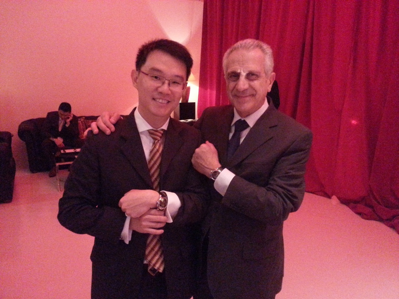 Mr Cabbidu and I have the same watch!