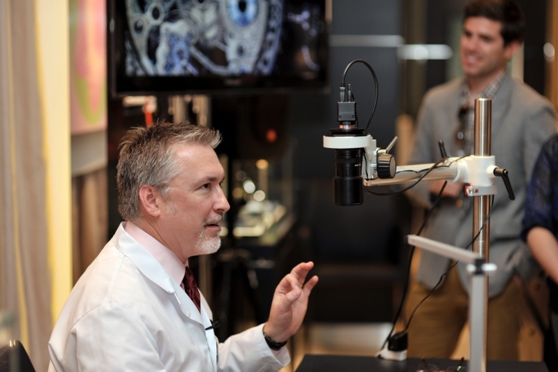 Watchmaker Russ Petty