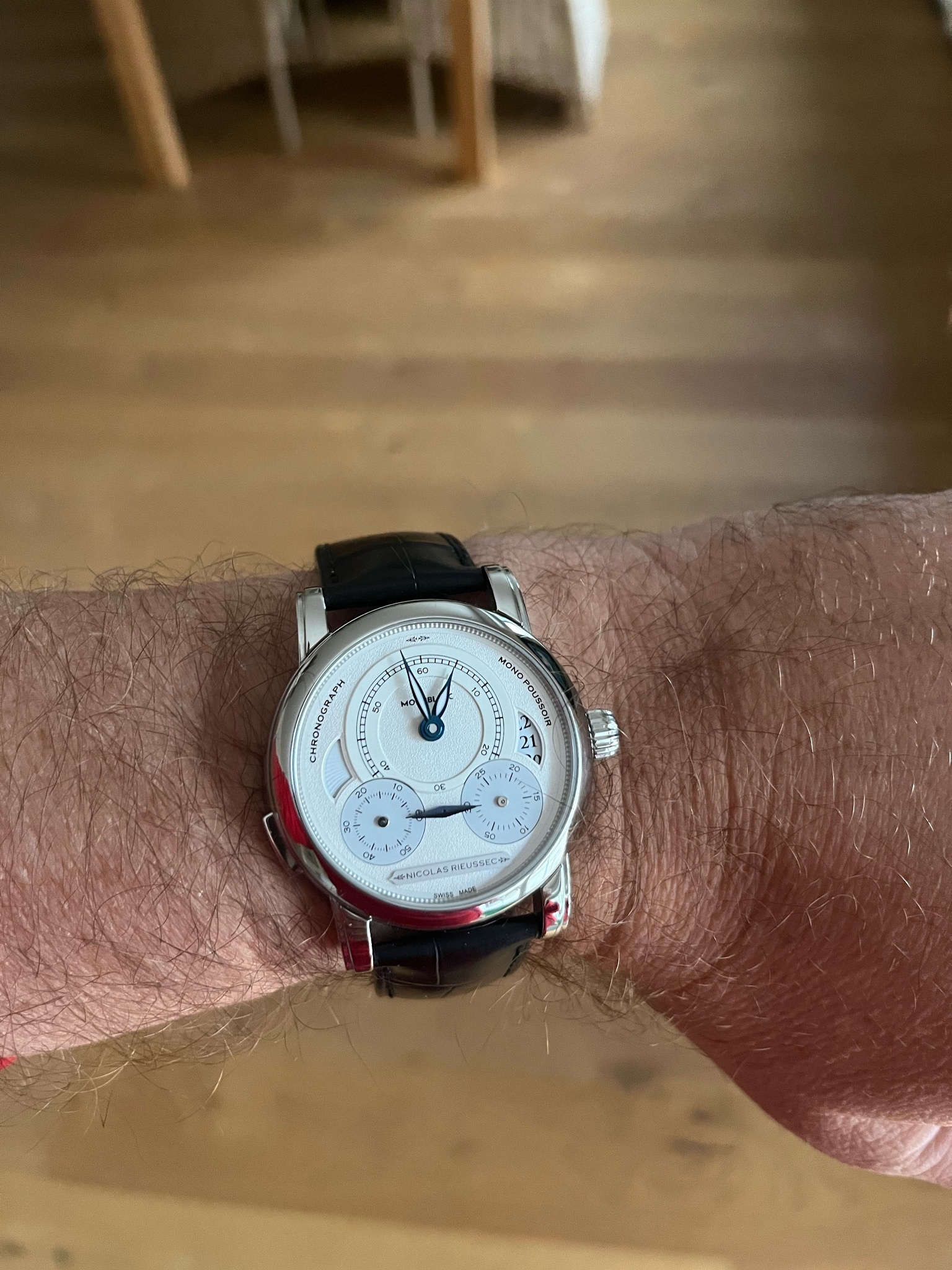 Watch by Montblanc, Calibres, Montblanc Nicolas Rieussec Collection