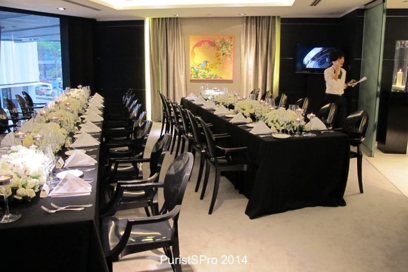 Pre dinner setup