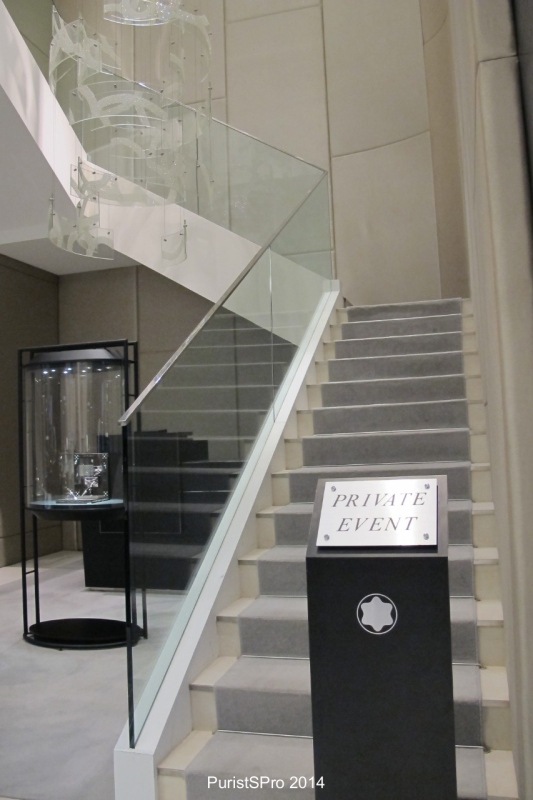 Entrance to the 2nd floor where the dinner was held