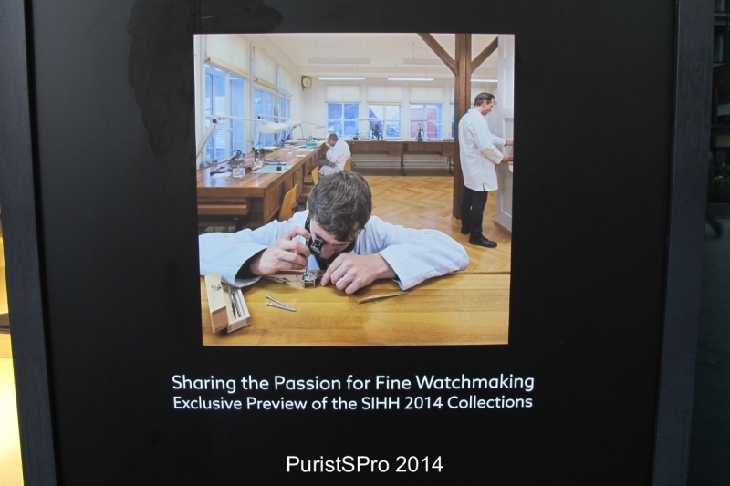 Sharing the Passion for Fine Watchmaking
