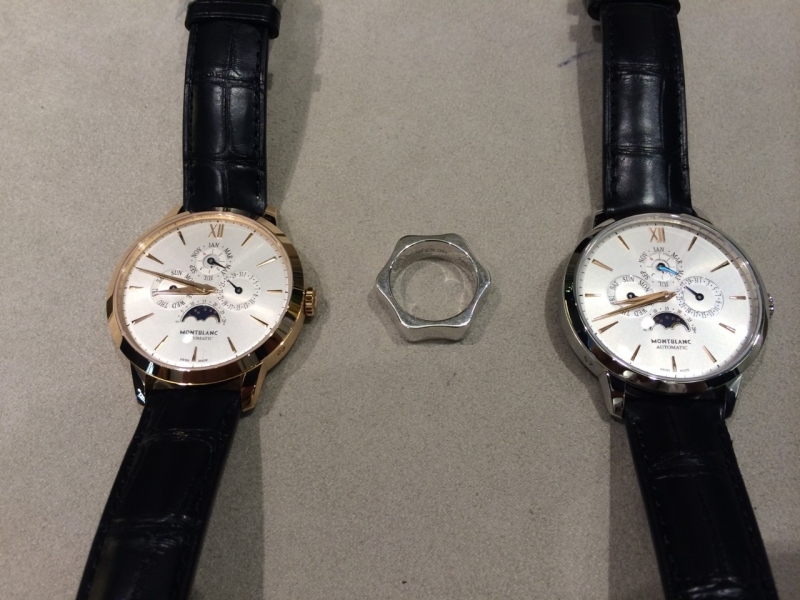 When the 2 Meisterstuck Heritage Perpetual Calendars first came to Singapore for sale. I was invited to see them 2 days before this event (unfortunately I didn't buy any of them and now both are sold!) - with my Montblanc 4810 WG ring