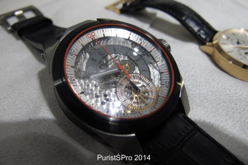 The TimeWalker Chronograph 100 - very very impressive technically but I am not used to the modern looks of a Timewalker coupled with a Villeret movement