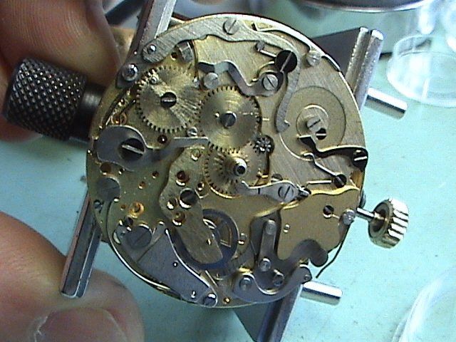 Example of a Valjoux Cal. 730 movement