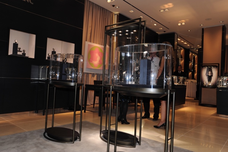 The watch display in the front section