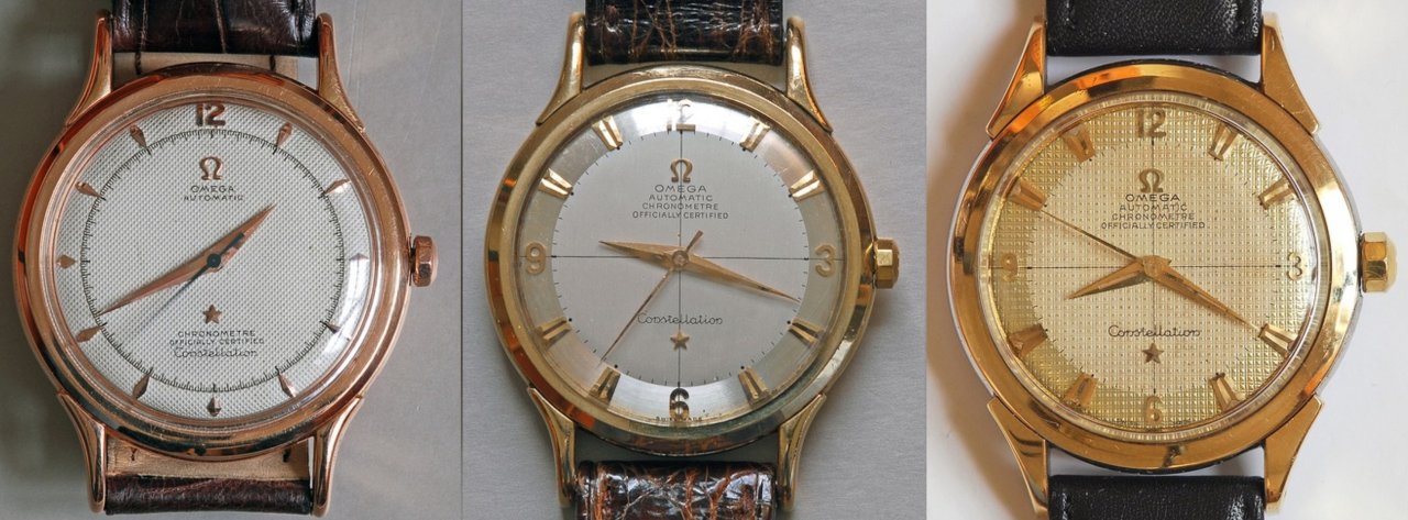 Then a rare trio of constellations with the cal. 352 - one in PG, another in YG and the last is YG cap