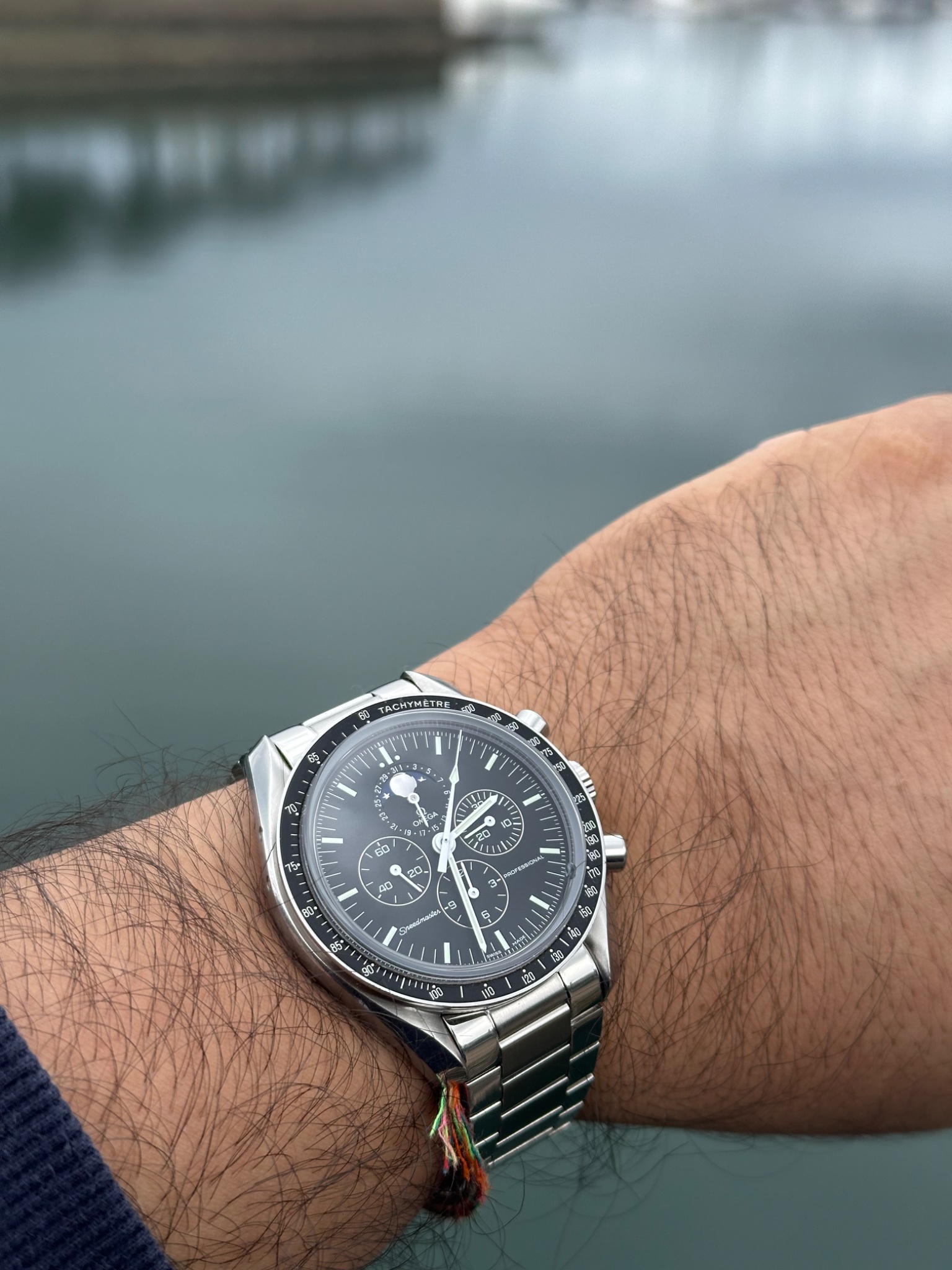Watch by Omega, Speedmaster, Speedmaster Professional, Moonwatch Moonphase, 3576.50