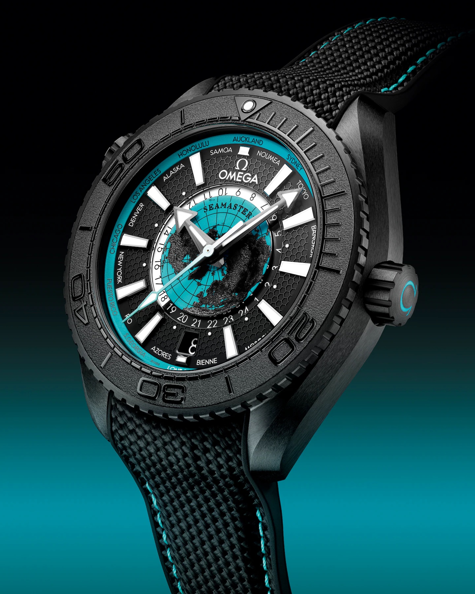 Watch by Omega, Seamaster, Planet Ocean, Planet Ocean Co-Axial