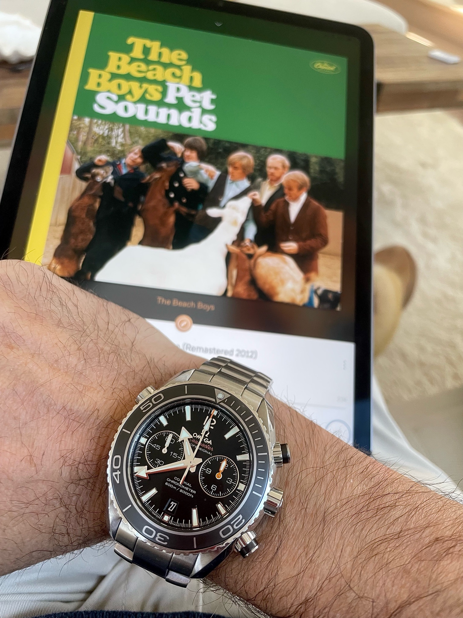 Watch by Omega, Seamaster, Planet Ocean, Planet Ocean Co-Axial Chronograph