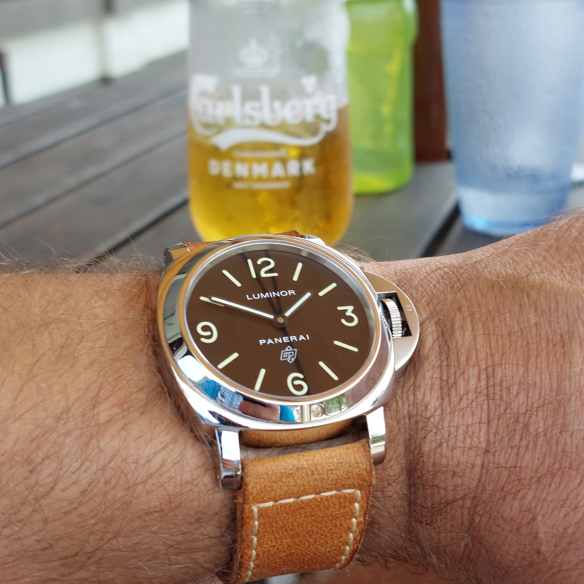 Watch by Omega, Panerai, Luminor, Luminor Base, PAM000