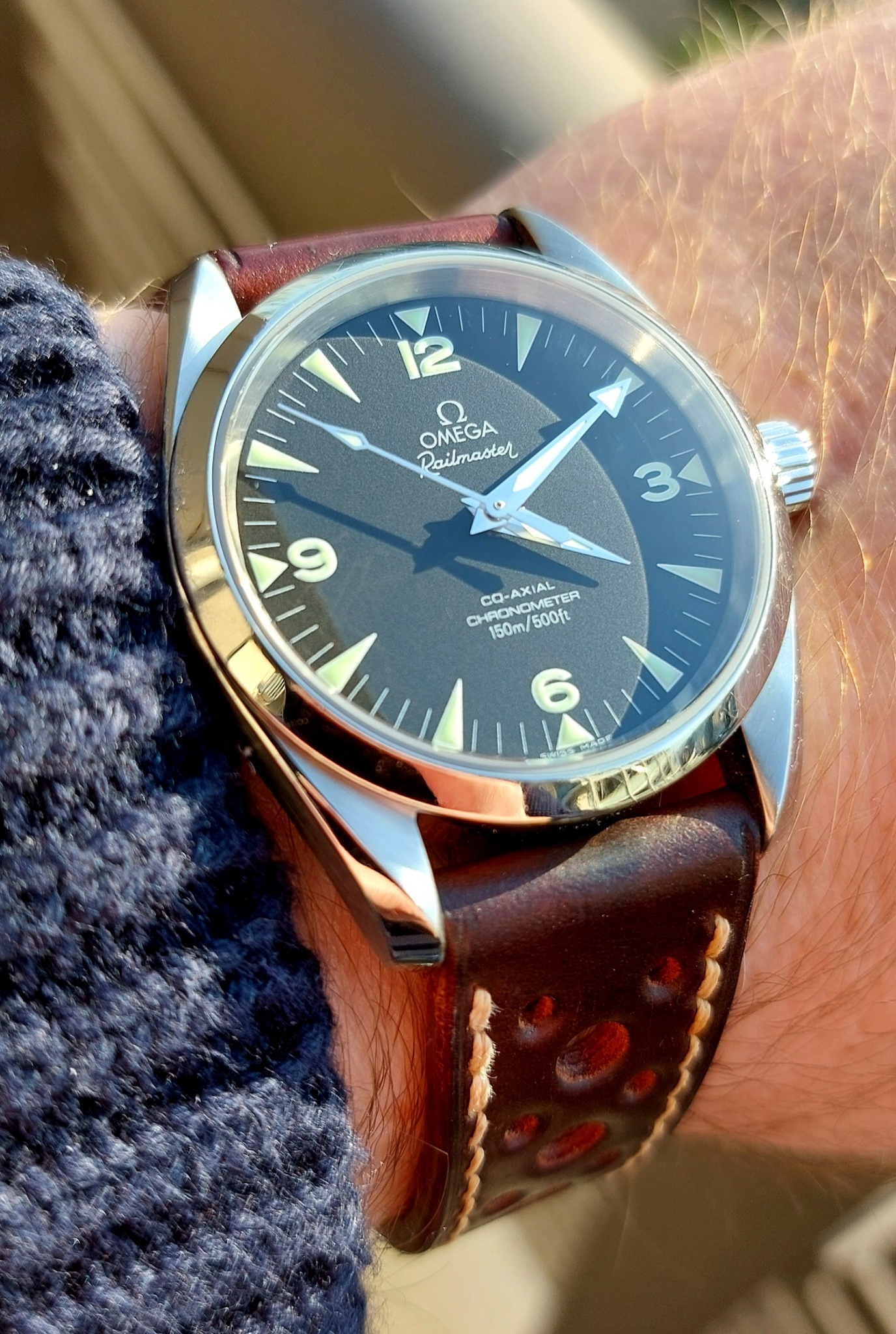 Watch by Omega, 220.10.40.20.01.001, Railmaster