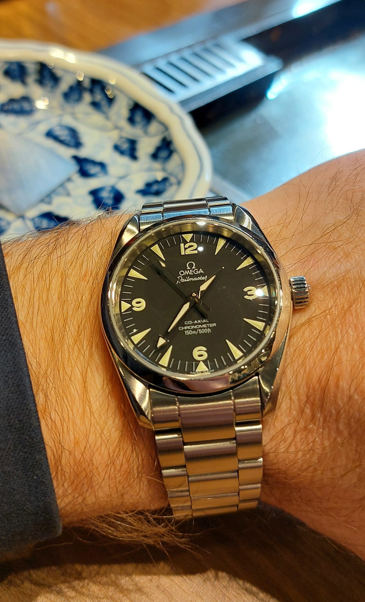 Watch by Omega, Rolex, Railmaster, Seiko, Brightz