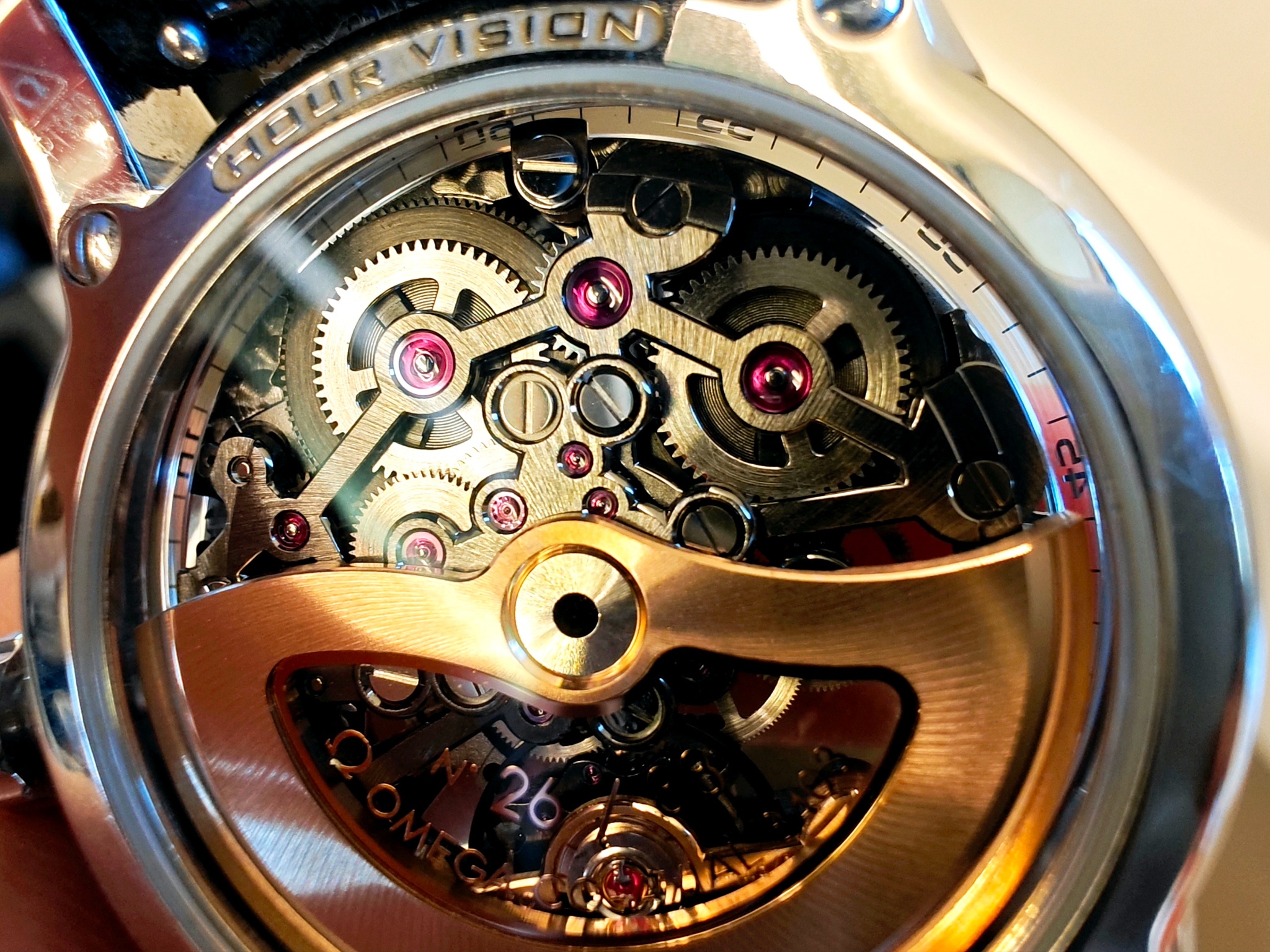 Watch by Omega, De Vile, Hour Vision