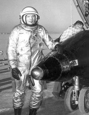 1962 - Neil with X15