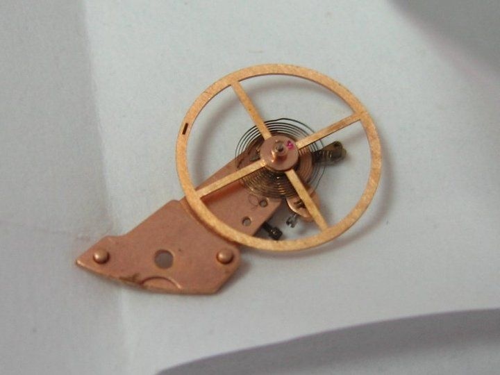 The hairspring looks fine at least