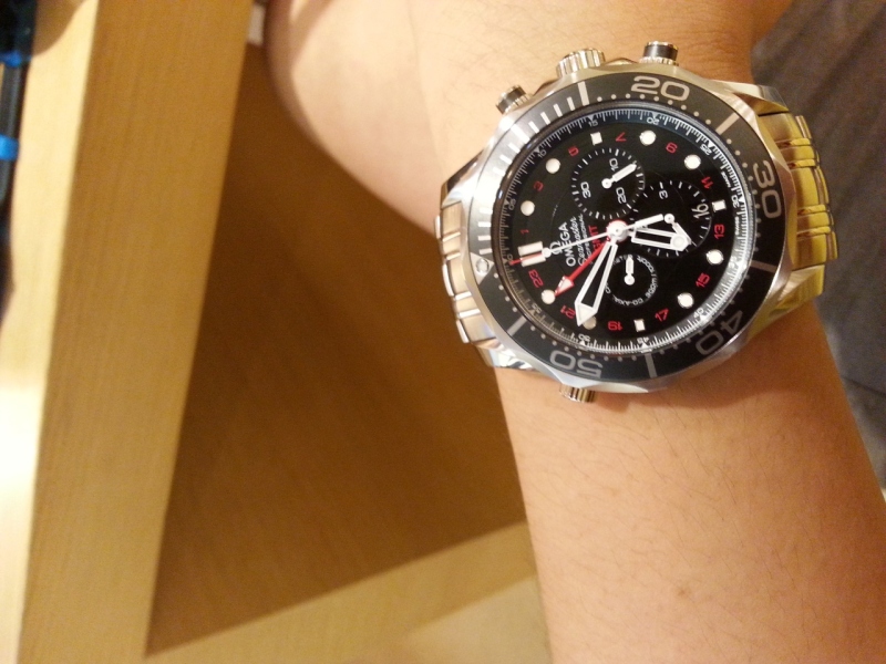 The Seamaster Chrono GMT
