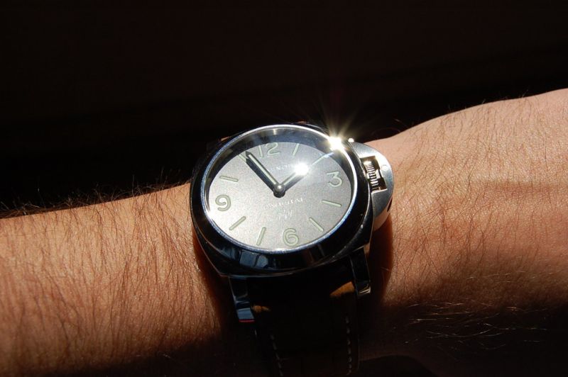 Reflecting on the mid day sun