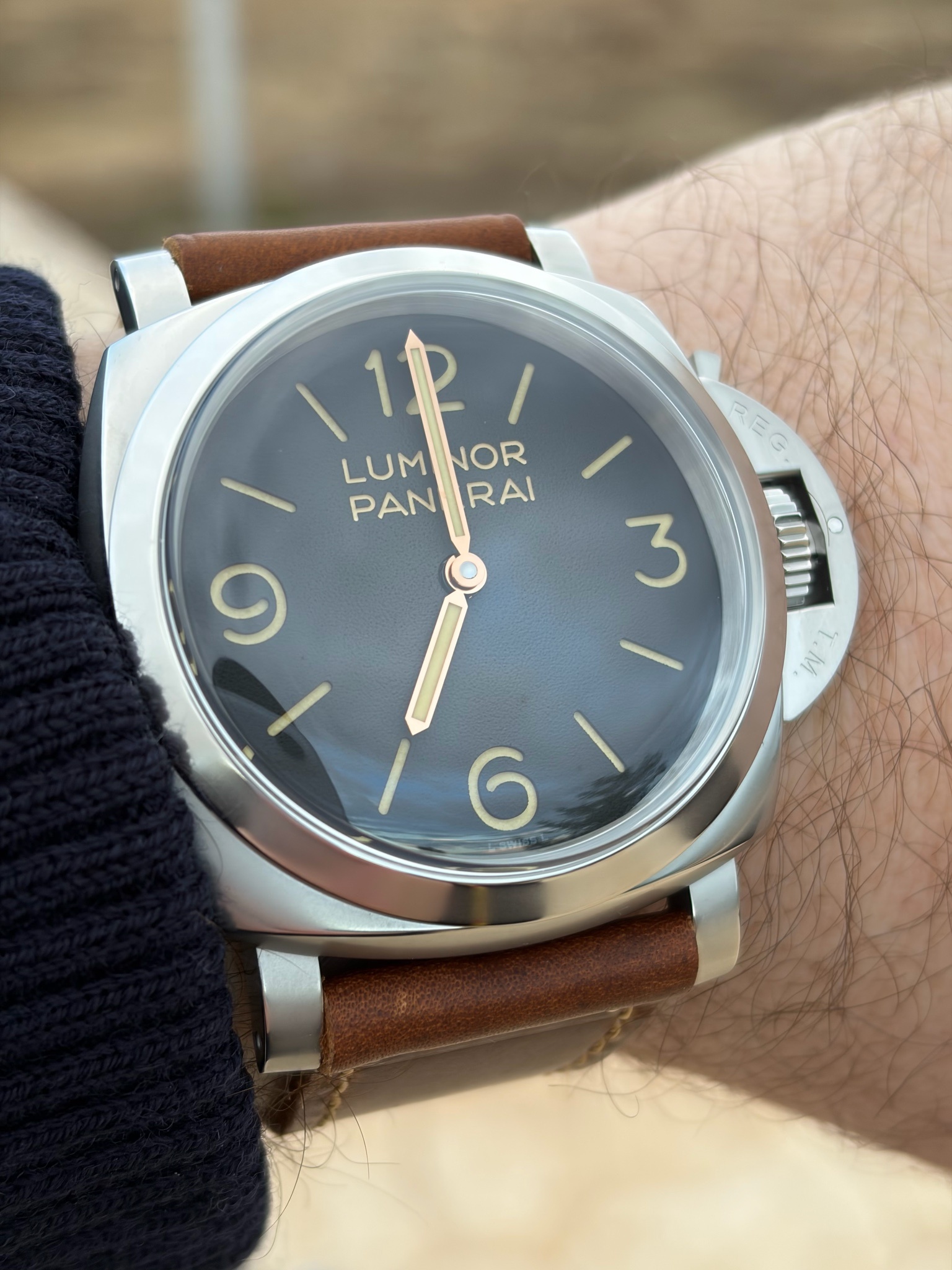 Watch by Officine Panerai, Panerai, Luminor 1950, PAM1628 , PAM 1628