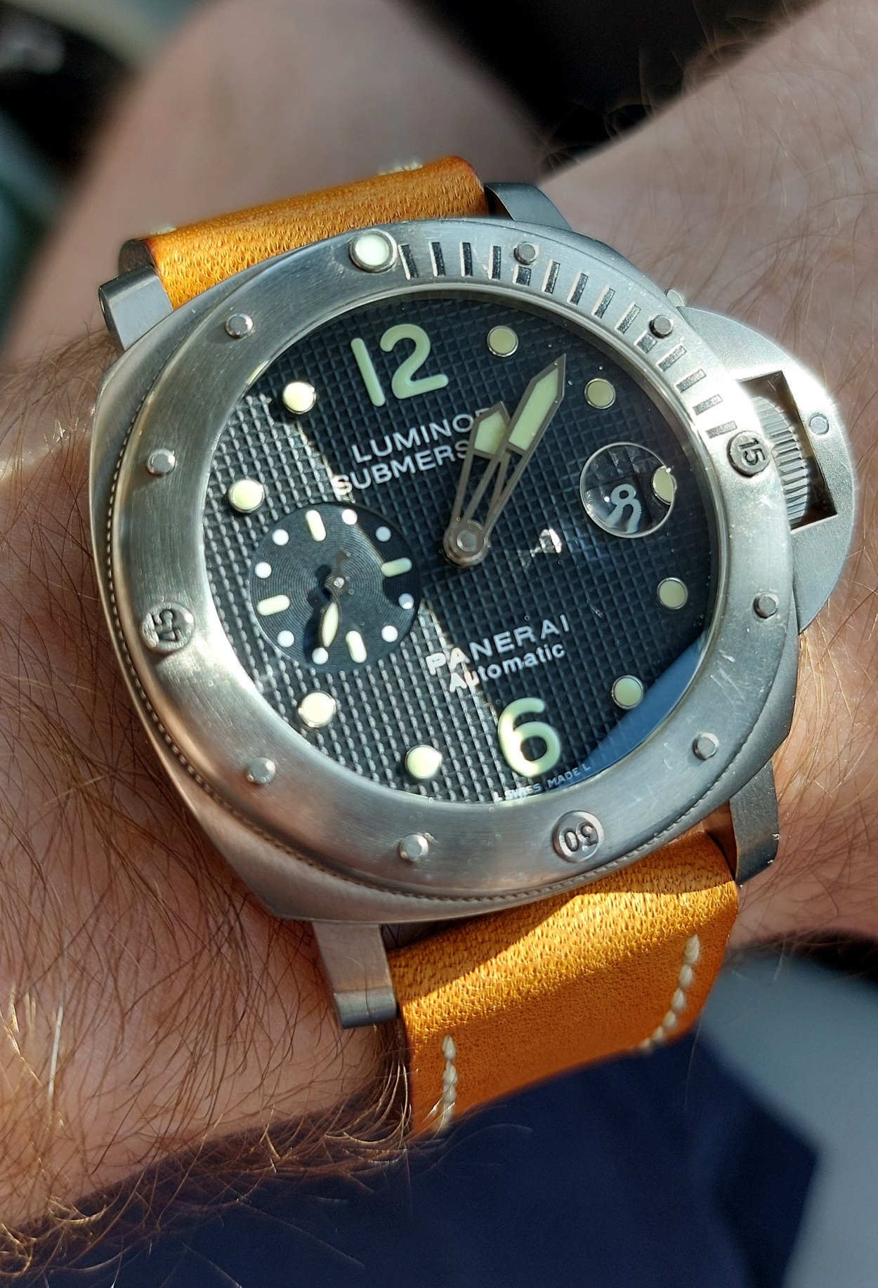 Watch by Officine Panerai, Panerai, Luminor, Luminor Submersible, PAM025