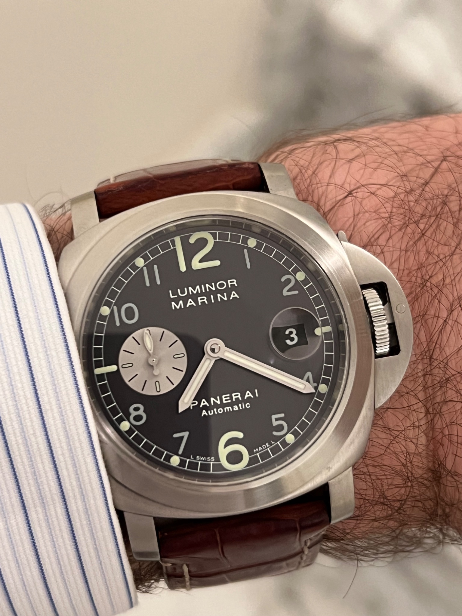 Watch by Officine Panerai, Panerai, Luminor, Luminor Marina, PAM086