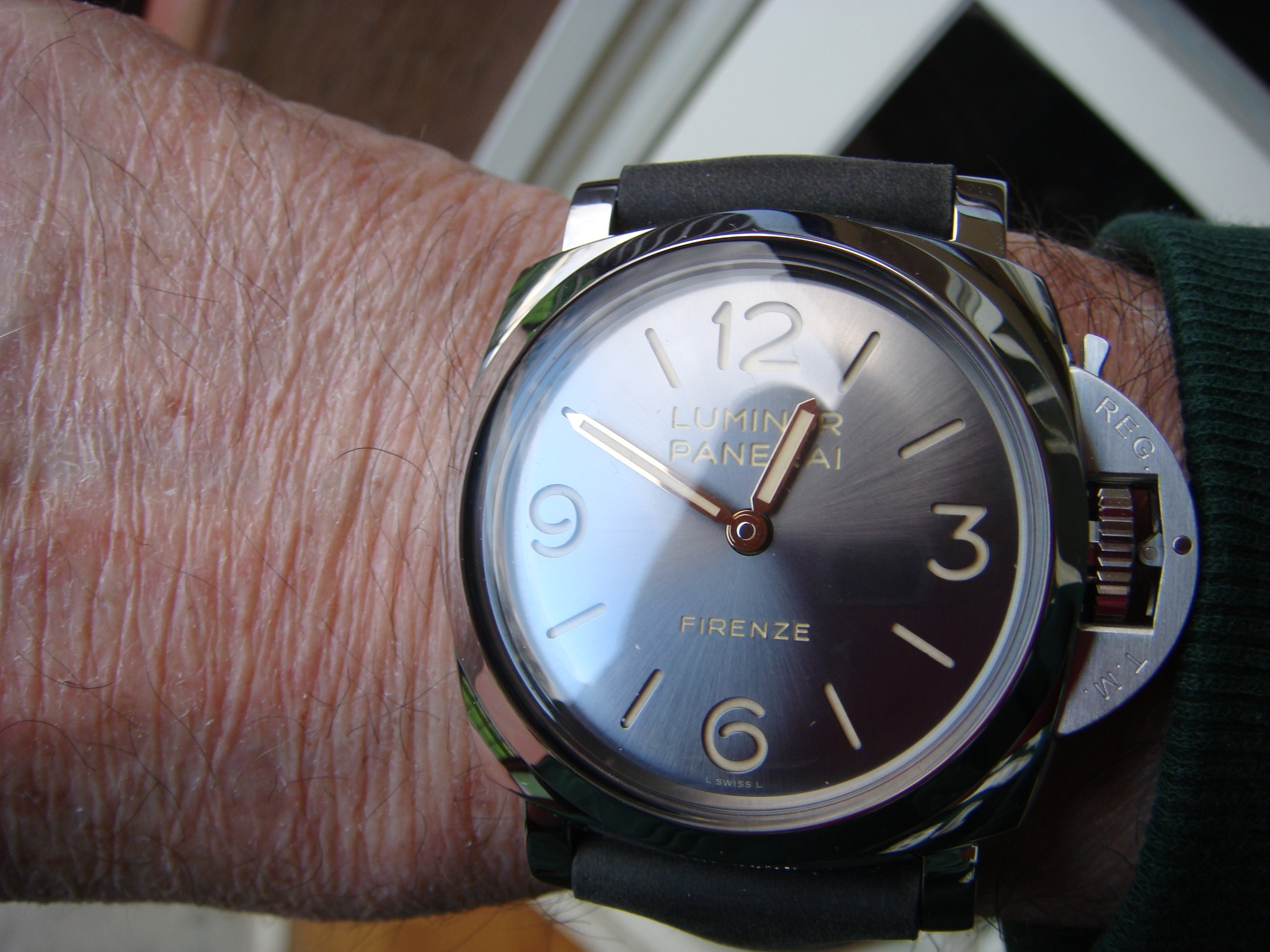 Watch by Officine Panerai, Panerai, Luminor 1950, PAM605