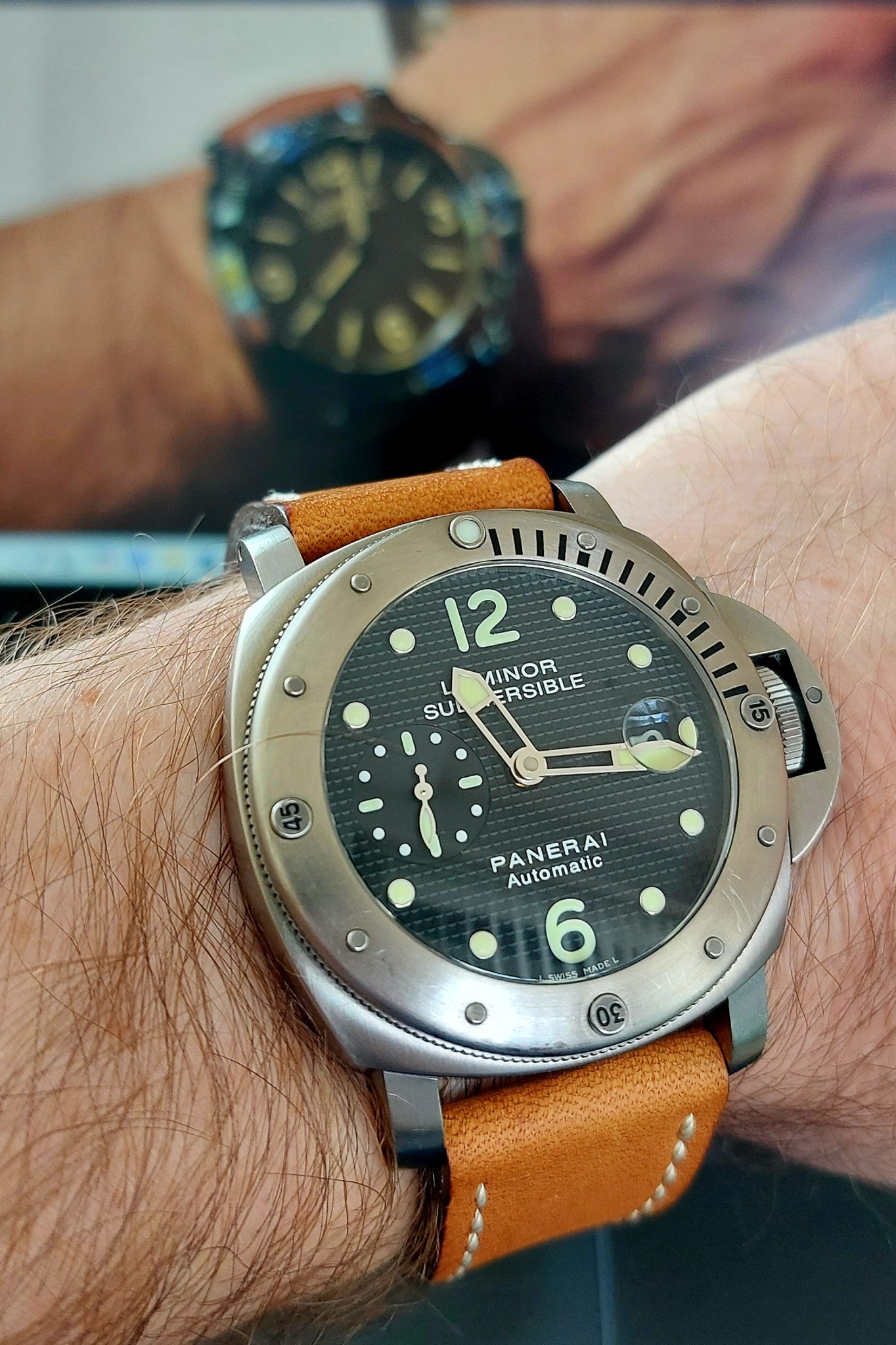 Watch by Officine Panerai, Panerai, Luminor, Luminor Submersible, PAM025