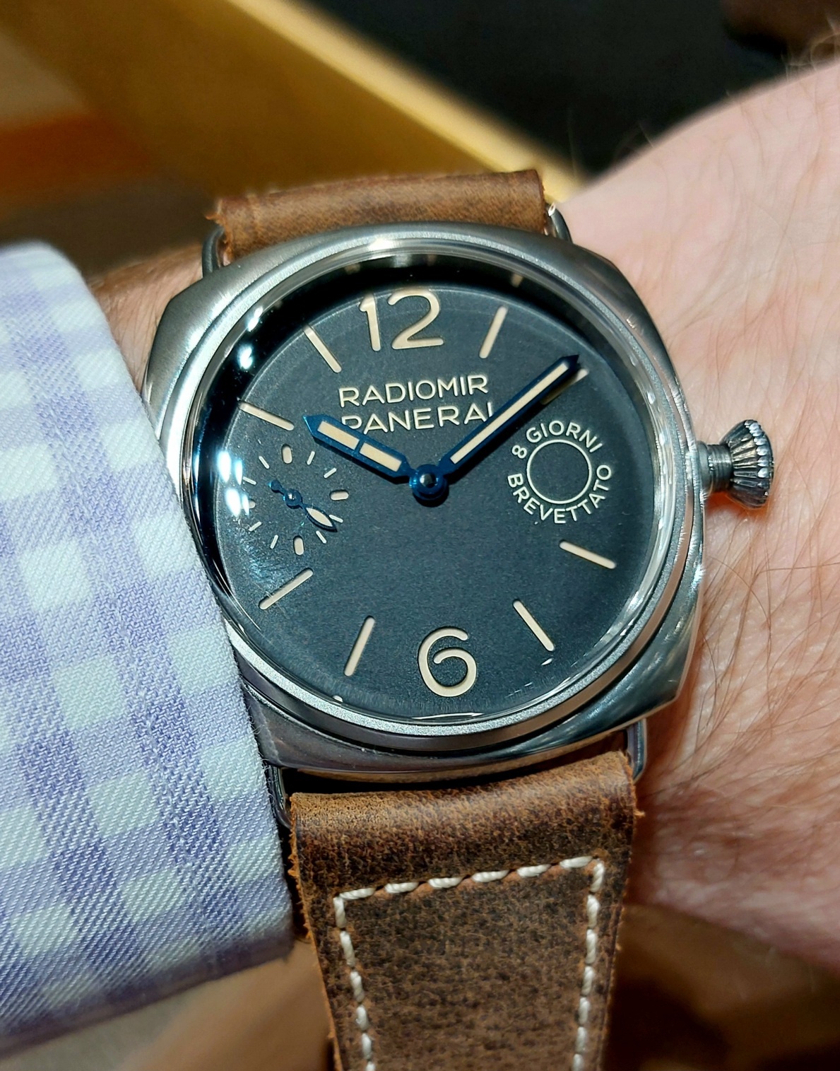 Watch by Officine Panerai, Panerai, Radiomir, Radiomir 8 Days, PAM992