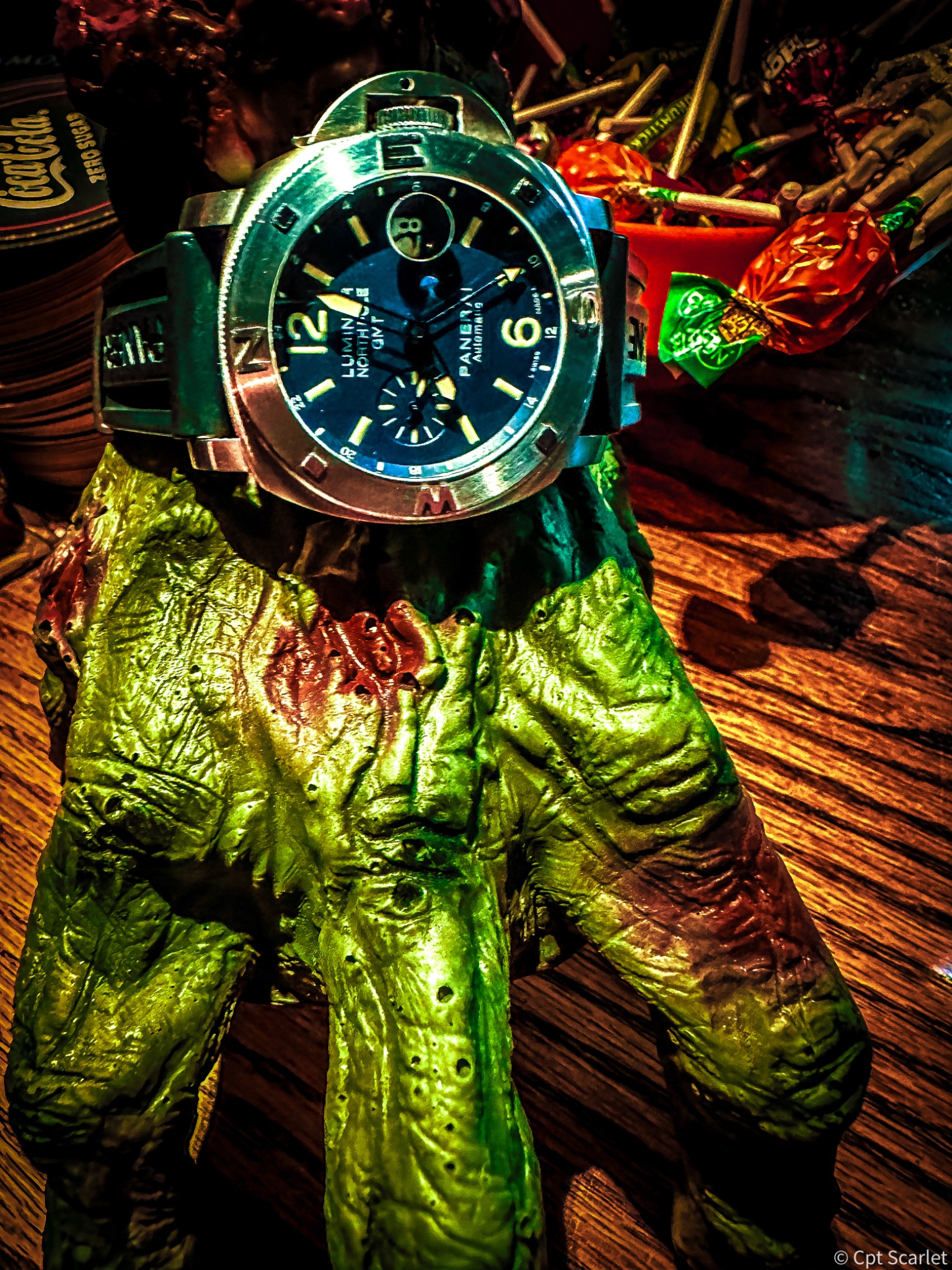 Watch by Officine Panerai, Panerai, Luminor, Luminor GMT, PAM252