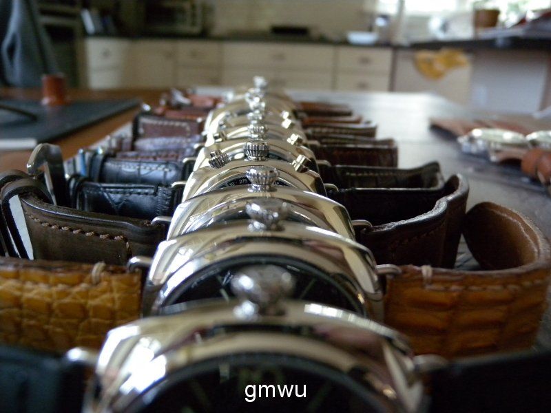 a line of Radiomirs
