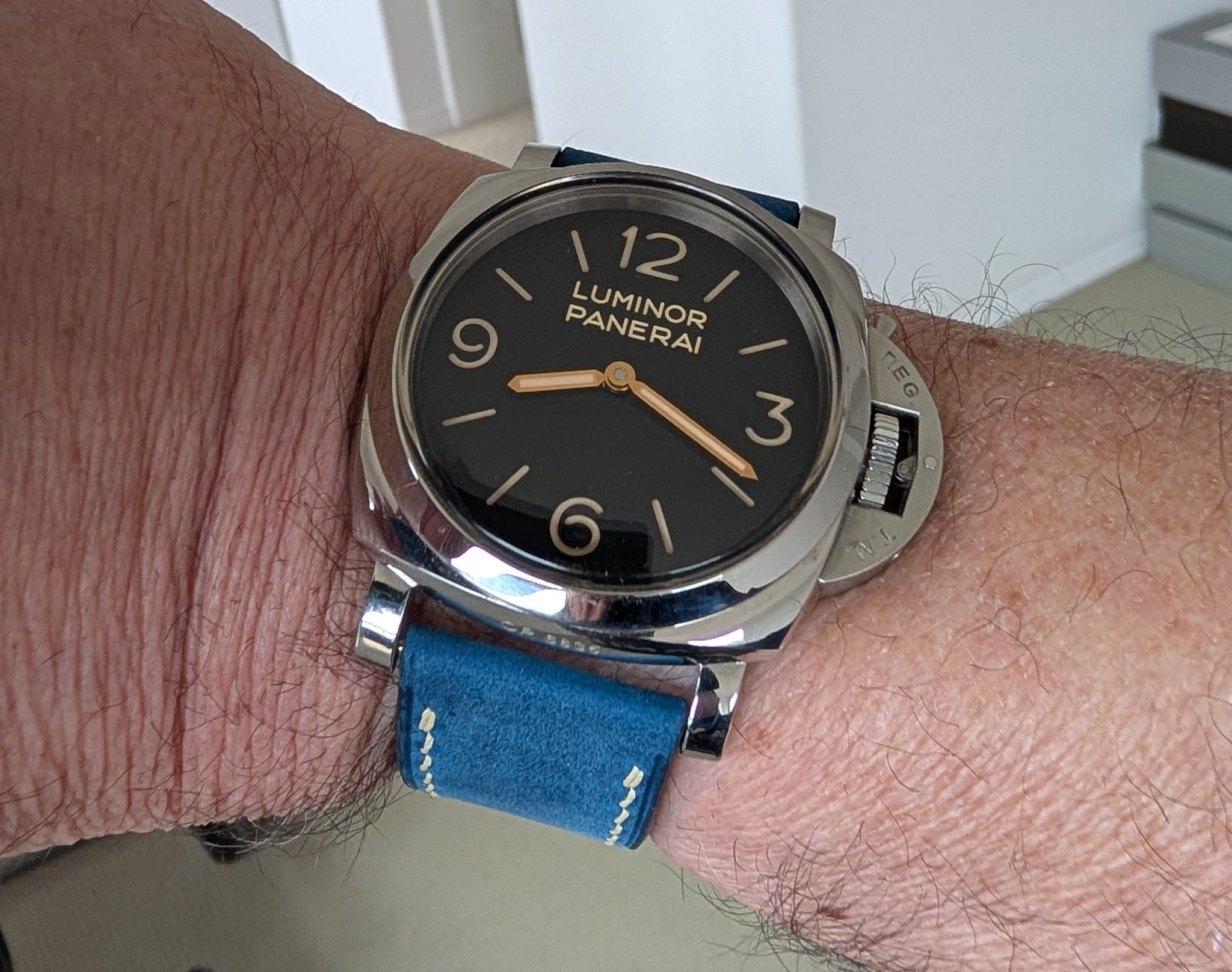 Watch by Officine Panerai, PAM372, Panerai, Luminor 1950
