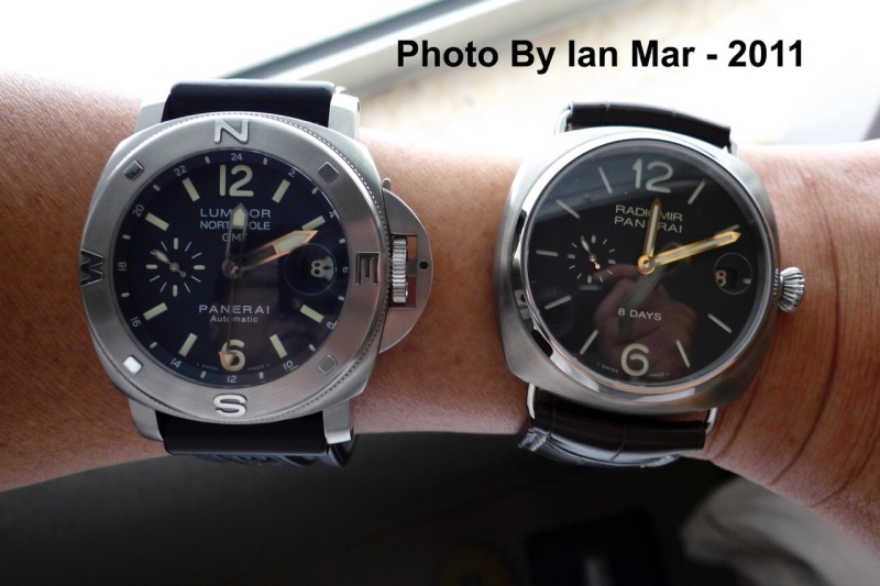 Luminor Pam252 & Radiomir Pam346 8 days